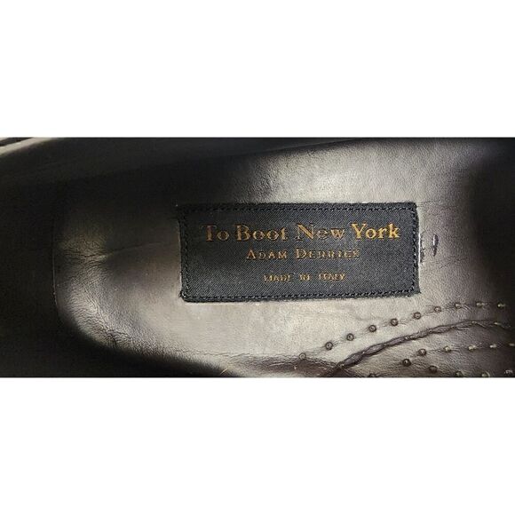 Too Boot Key Largo Men\'s Black Deerskin Leather Loafer Driving Shoes Size 9.5 main image 5